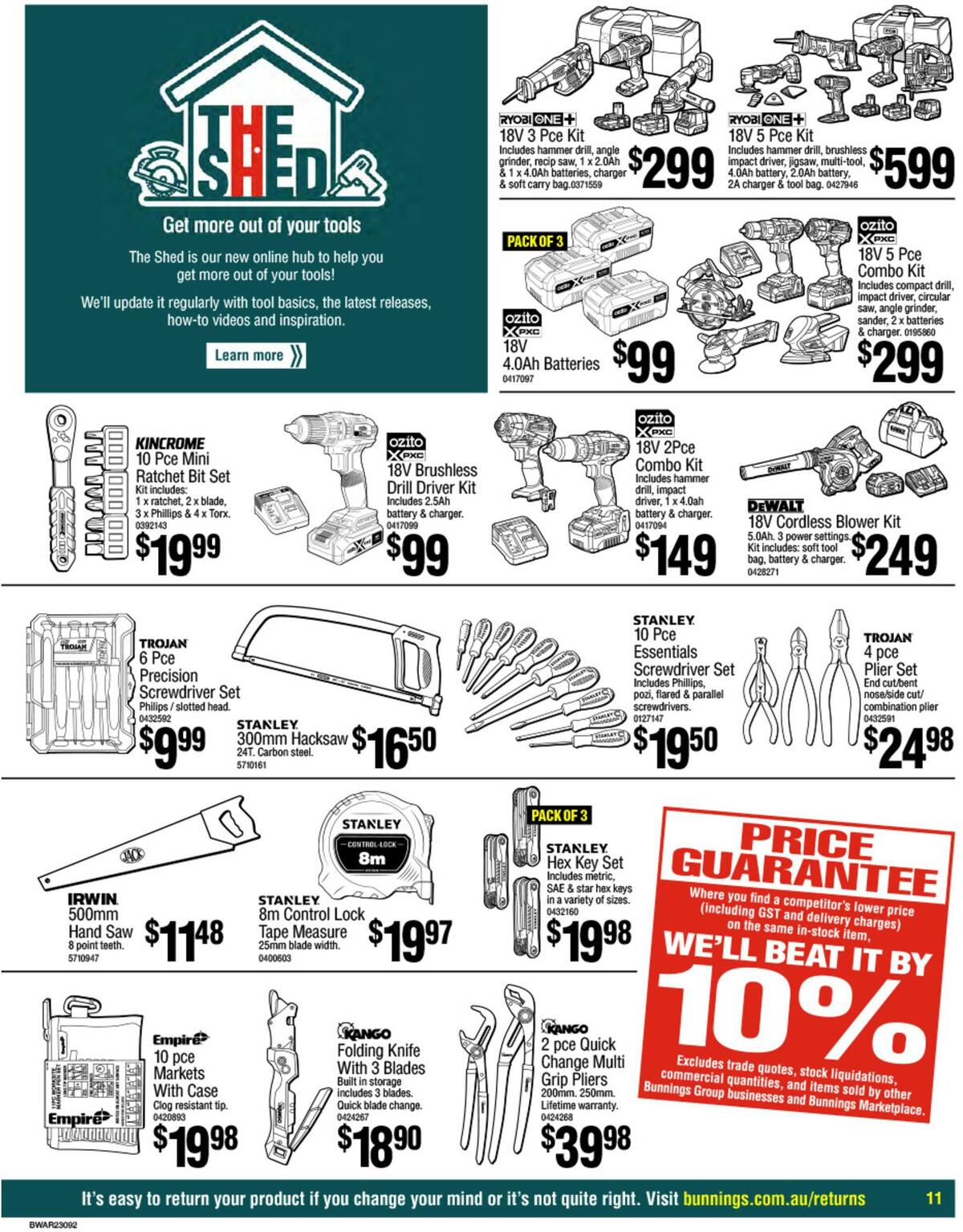 Bunnings Warehouse Catalogues from 27 March