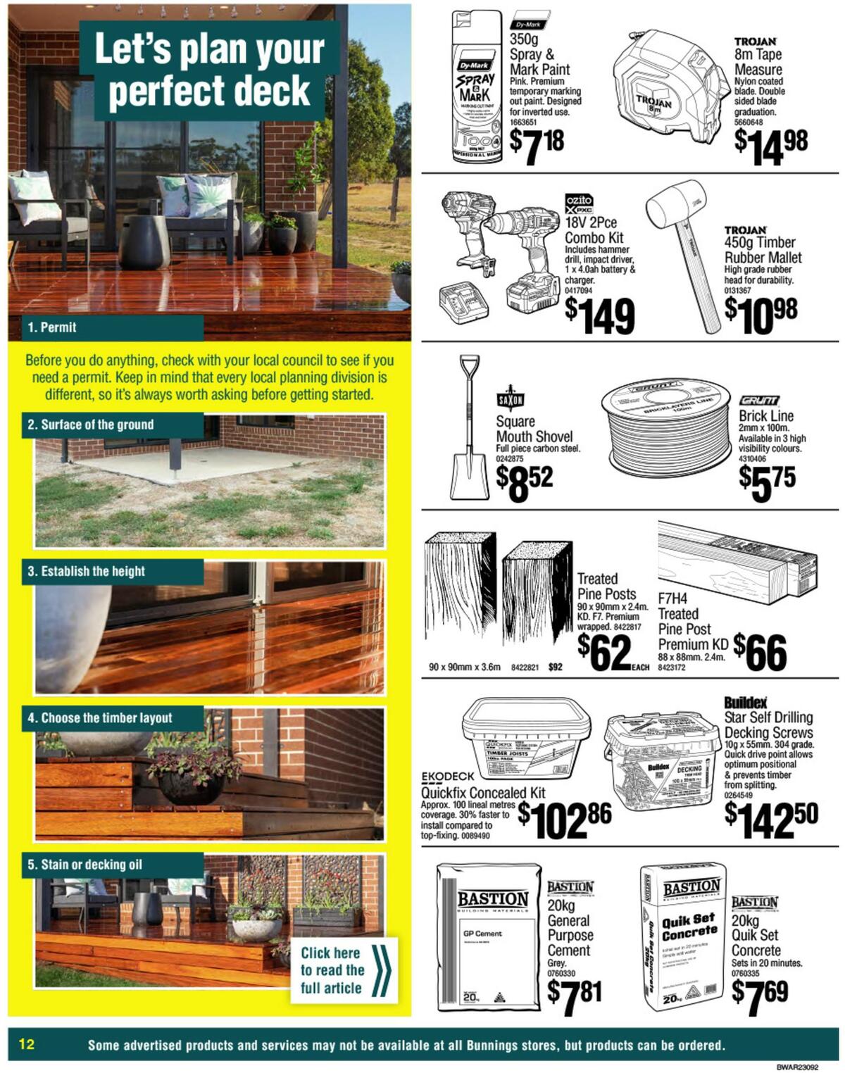 Bunnings Warehouse Catalogues from 27 March