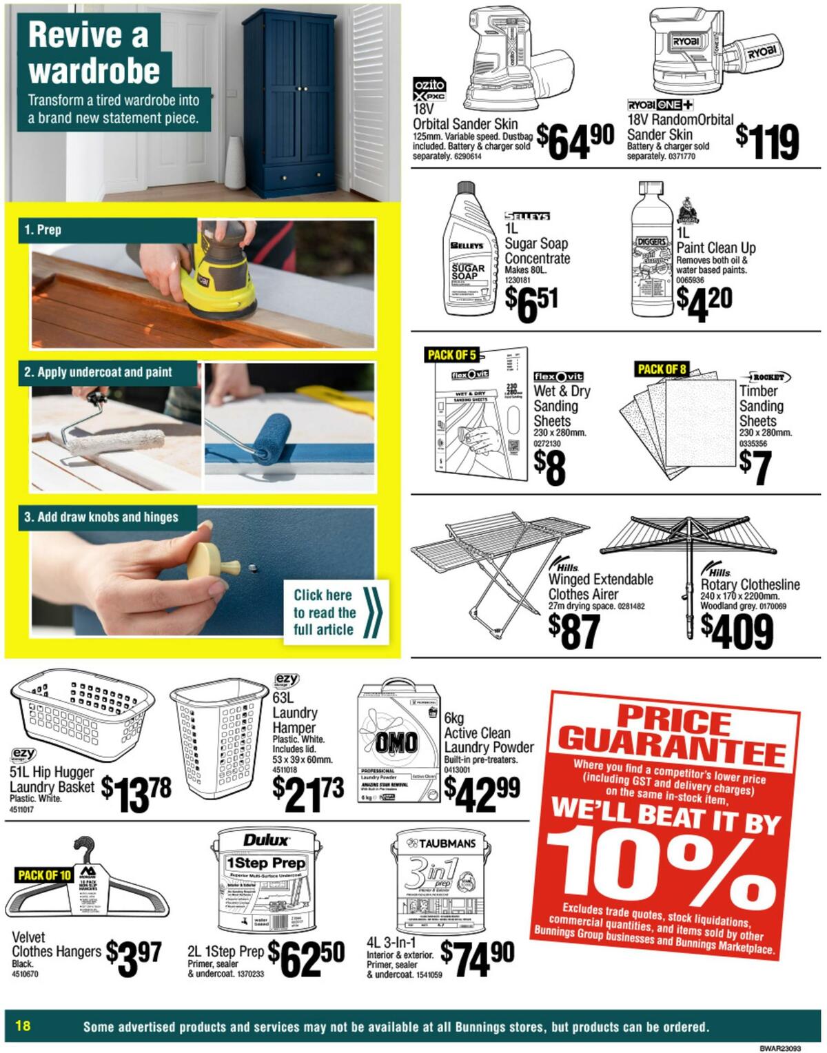 Bunnings Warehouse Catalogues from 18 April