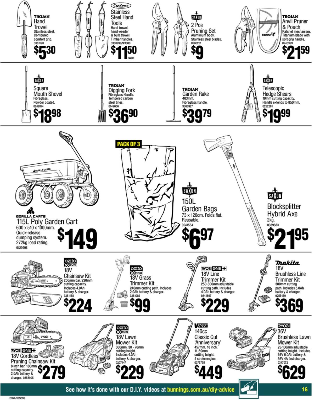 Bunnings Warehouse Catalogues from 23 May