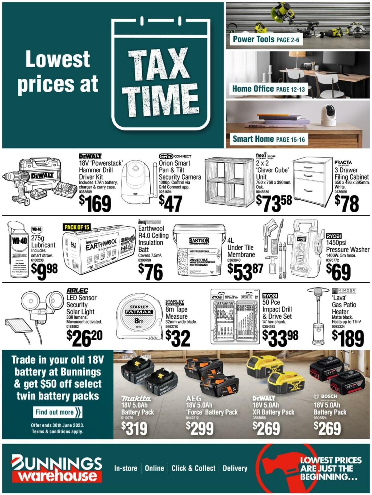 Bunnings Warehouse Catalogues from 20 June
