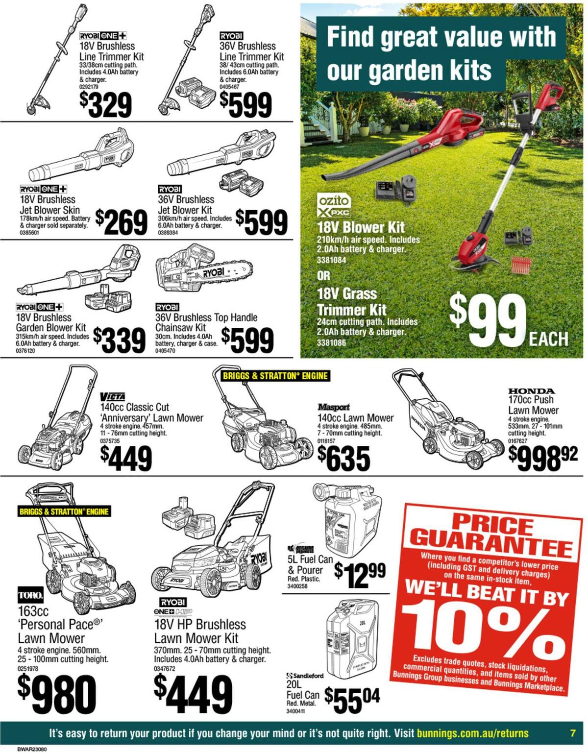 Bunnings Warehouse Catalogues from 20 June