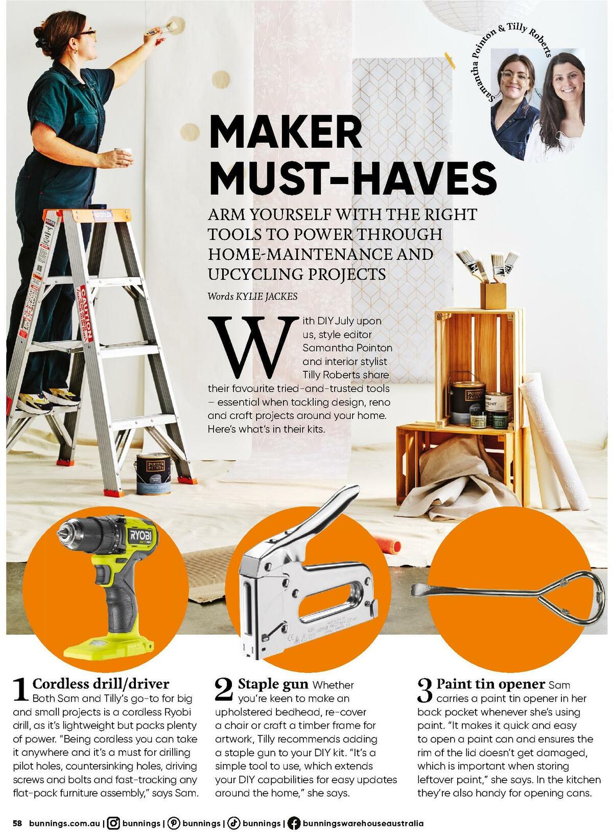 Bunnings Warehouse Magazine July Catalogues from 1 July