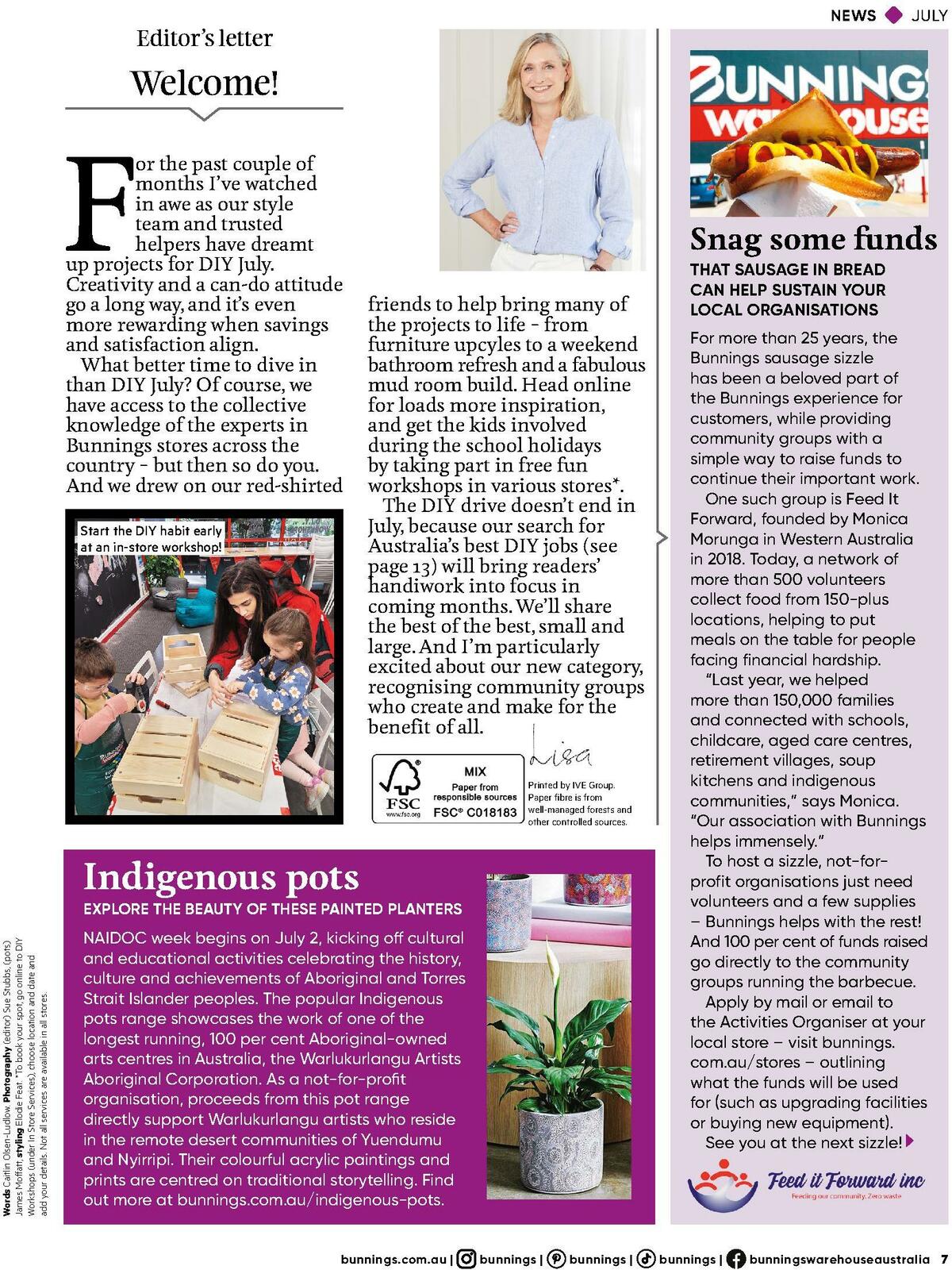 Bunnings Warehouse Magazine July Catalogues from 1 July