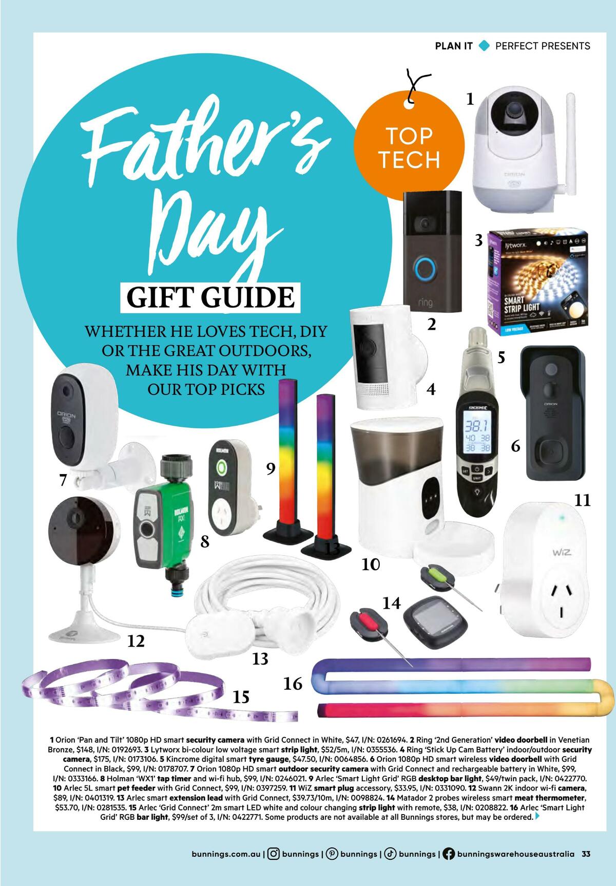 Bunnings Warehouse Magazine August Catalogues from 1 August