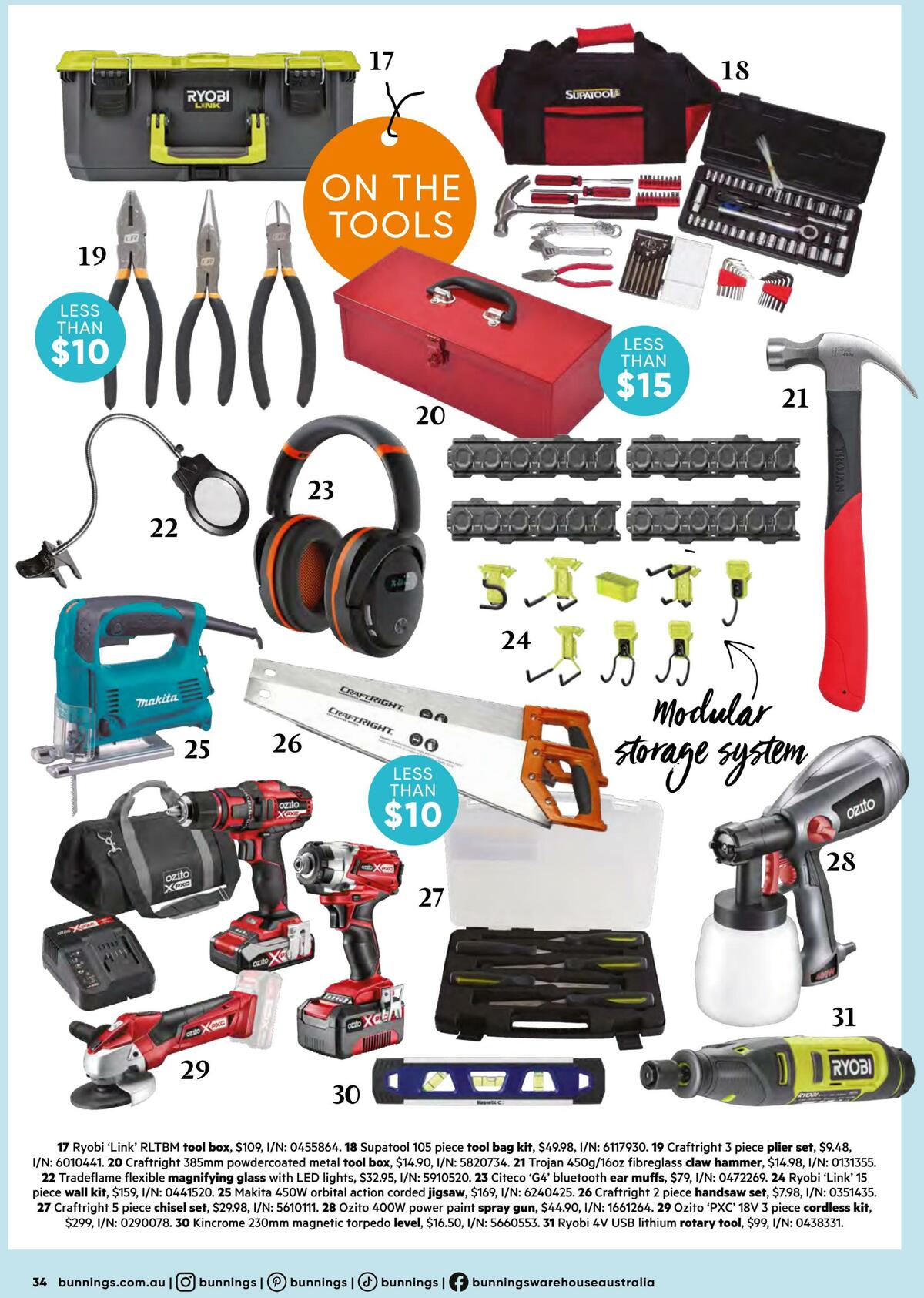Bunnings Warehouse Magazine August Catalogues from 1 August