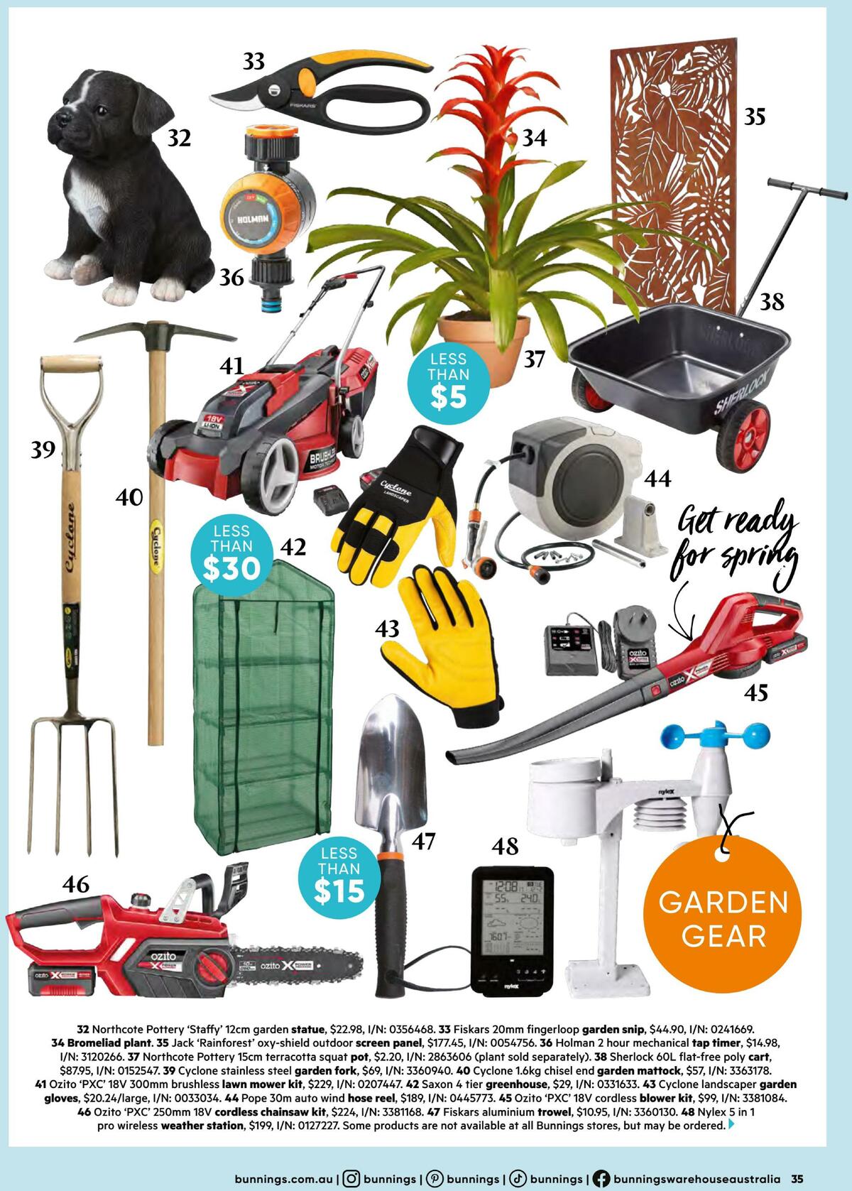 Bunnings Warehouse Magazine August Catalogues from 1 August