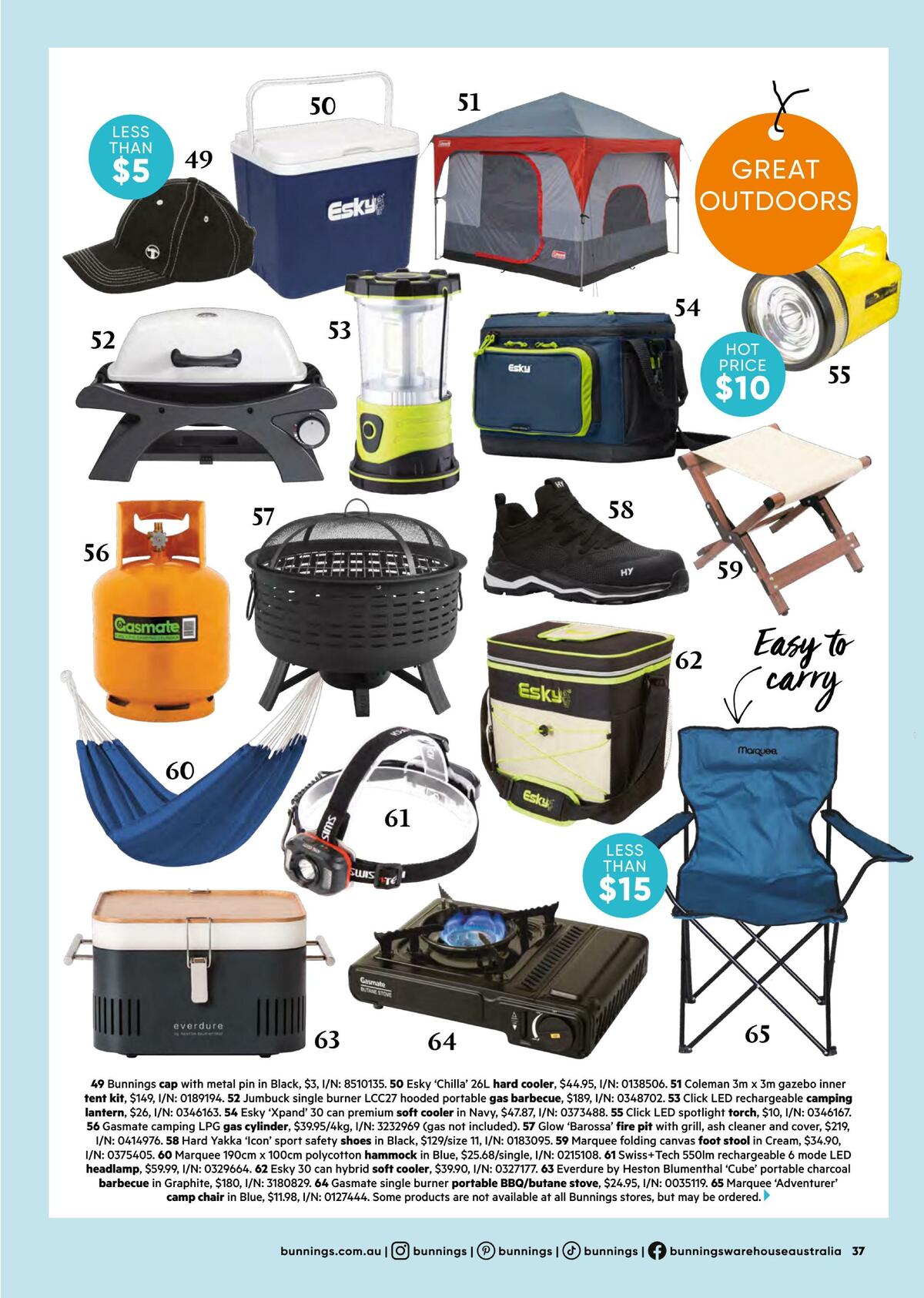 Bunnings Warehouse Magazine August Catalogues from 1 August