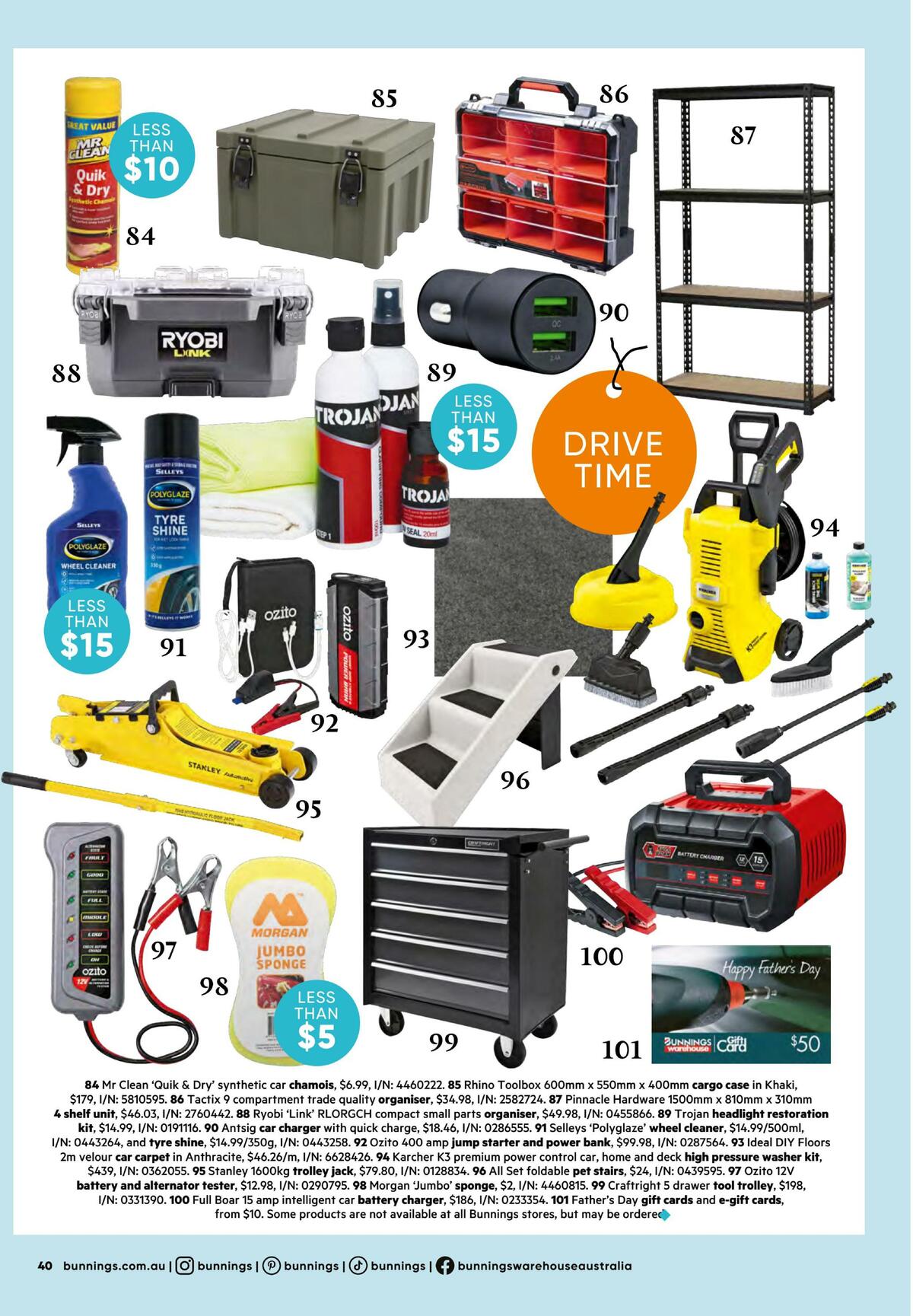 Bunnings Warehouse Magazine August Catalogues from 1 August