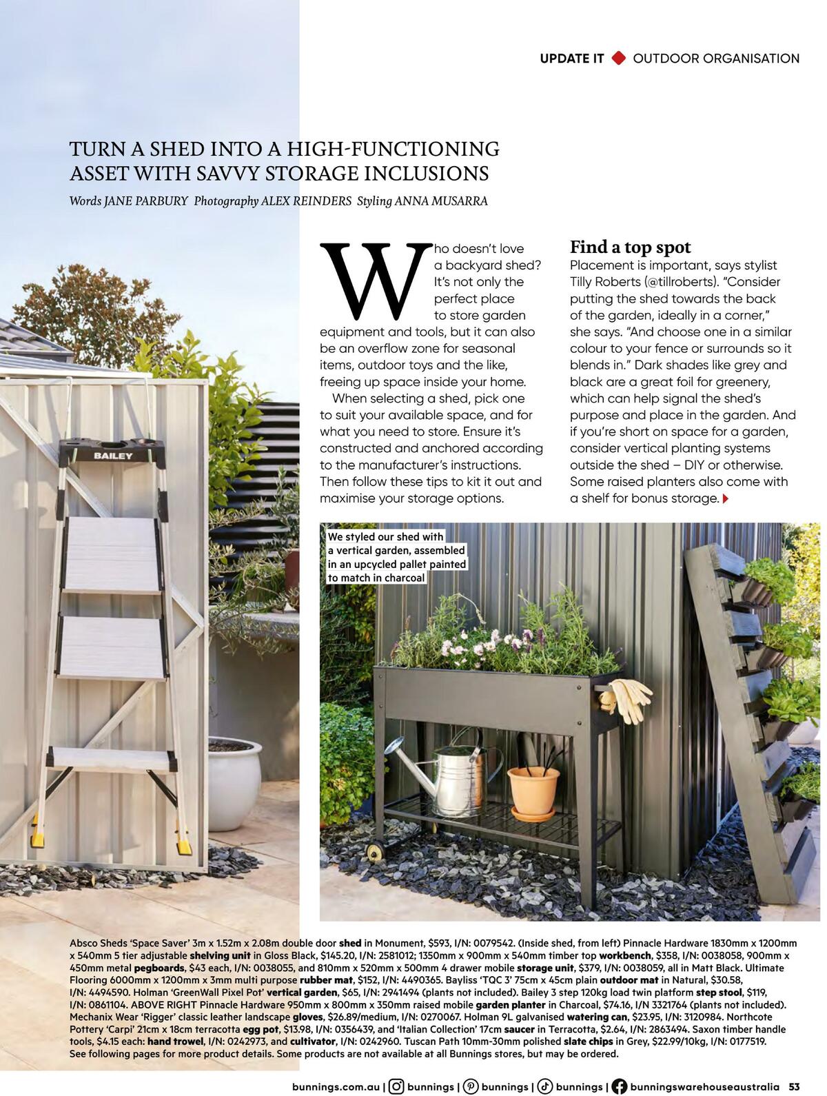 Bunnings Warehouse Magazine August Catalogues from 1 August