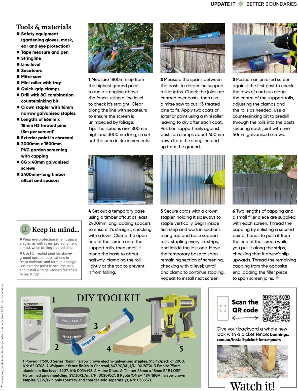 Bunnings Warehouse Magazine August Catalogues from 1 August