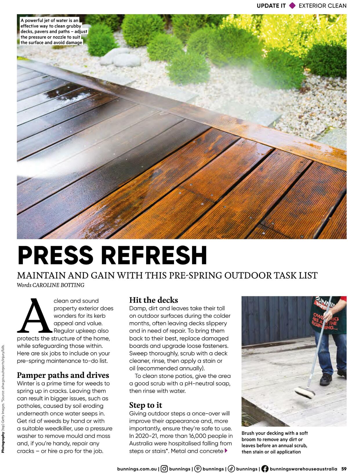 Bunnings Warehouse Magazine August Catalogues from 1 August