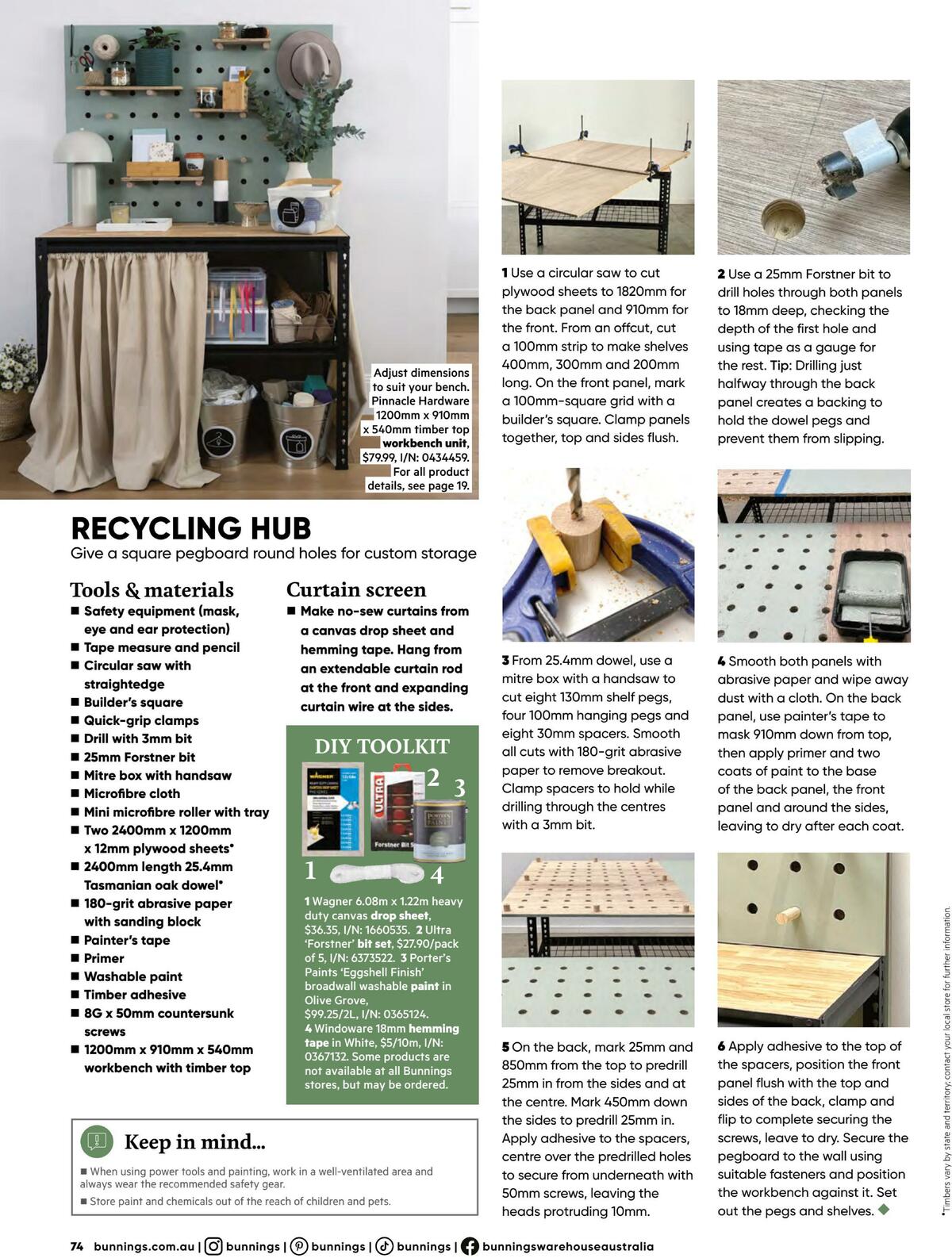 Bunnings Warehouse Magazine August Catalogues from 1 August