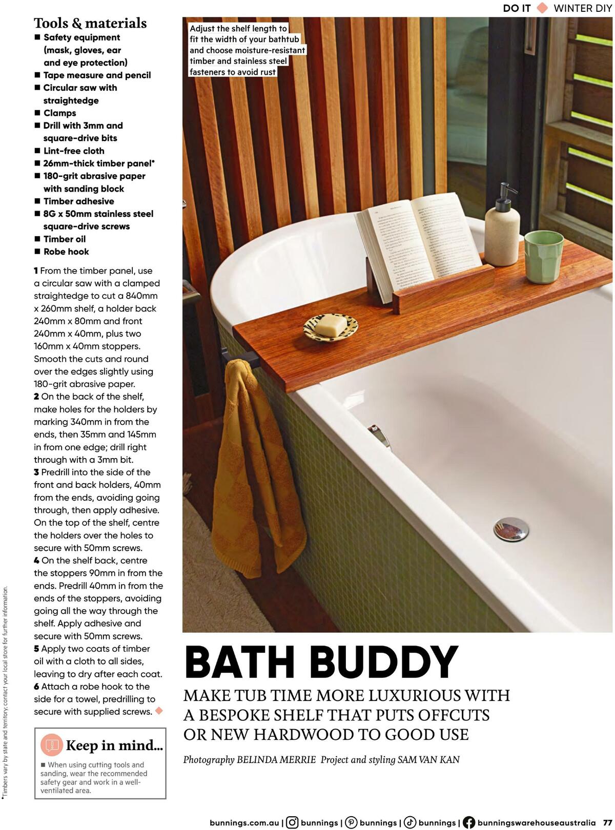 Bunnings Warehouse Magazine August Catalogues from 1 August