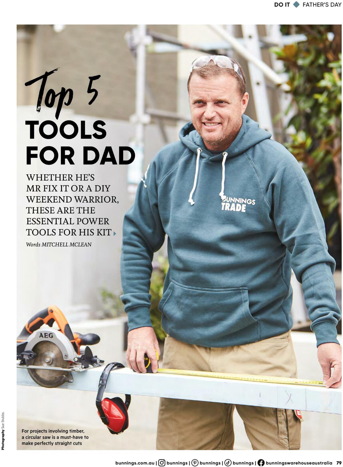 Bunnings Warehouse Magazine August Catalogues from 1 August