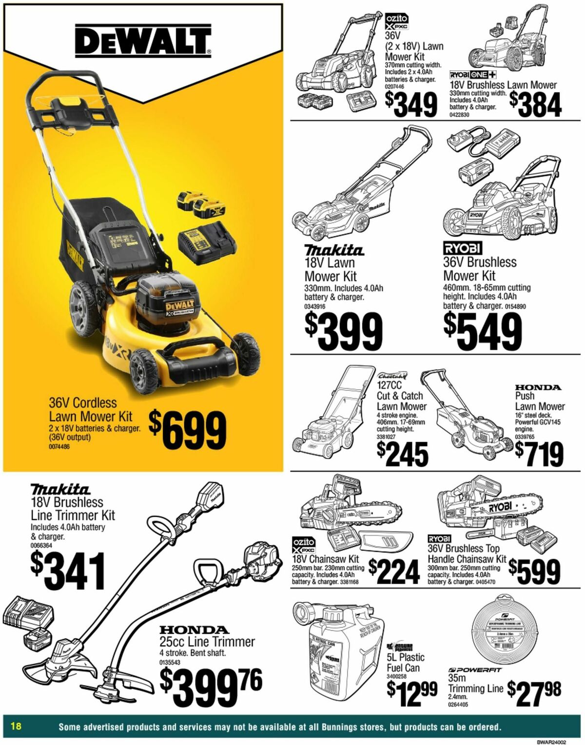 Bunnings Warehouse Catalogues from 22 August