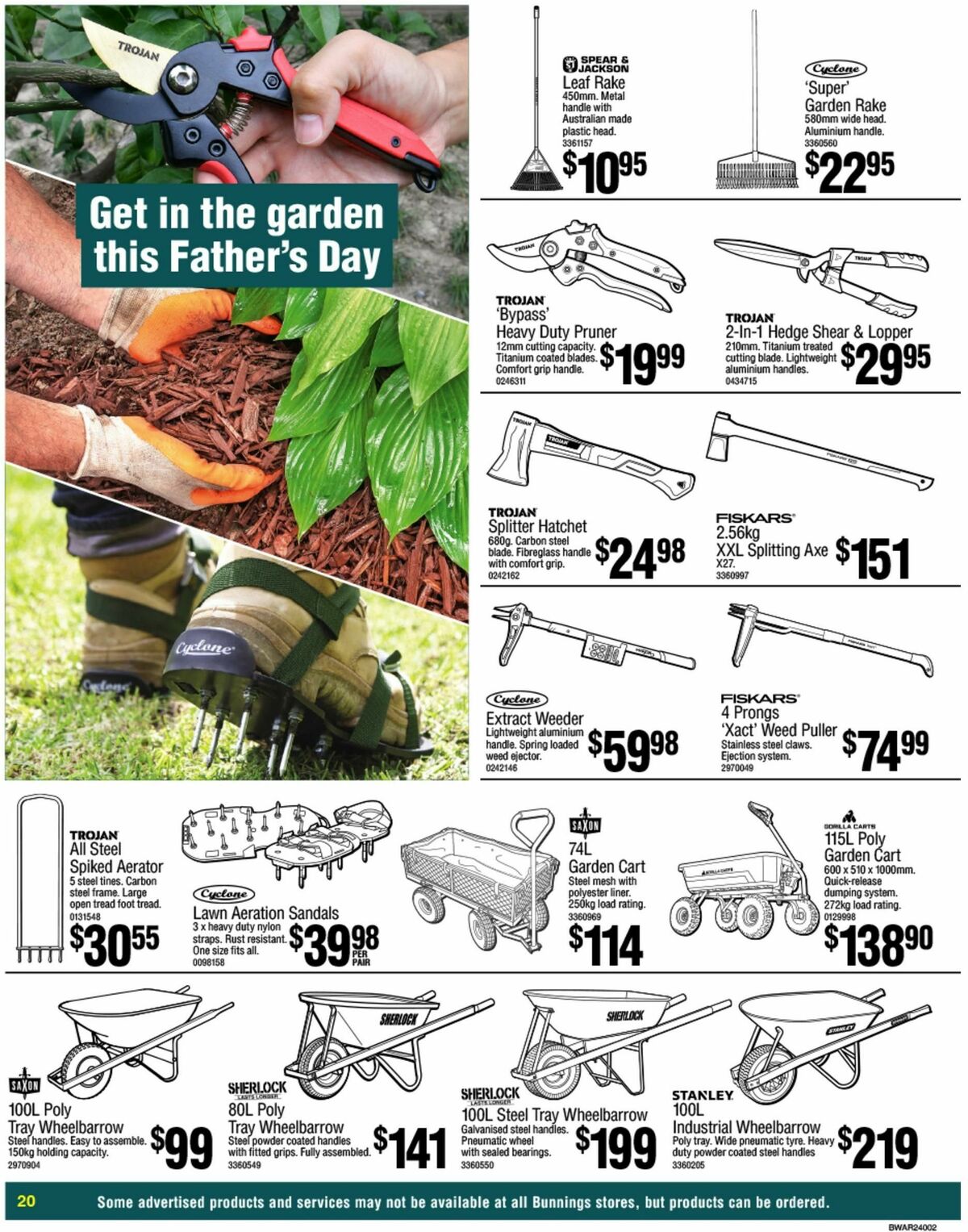Bunnings Warehouse Catalogues from 22 August