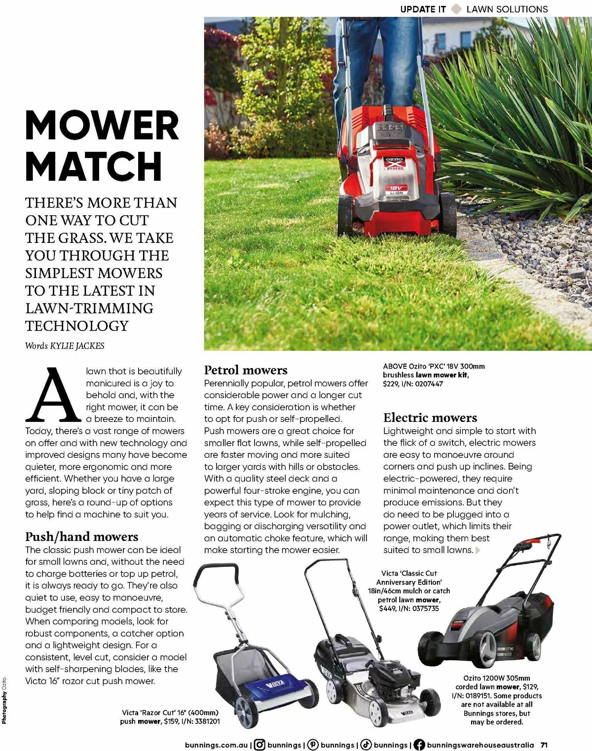 Bunnings Warehouse Magazine September Catalogues from 1 September