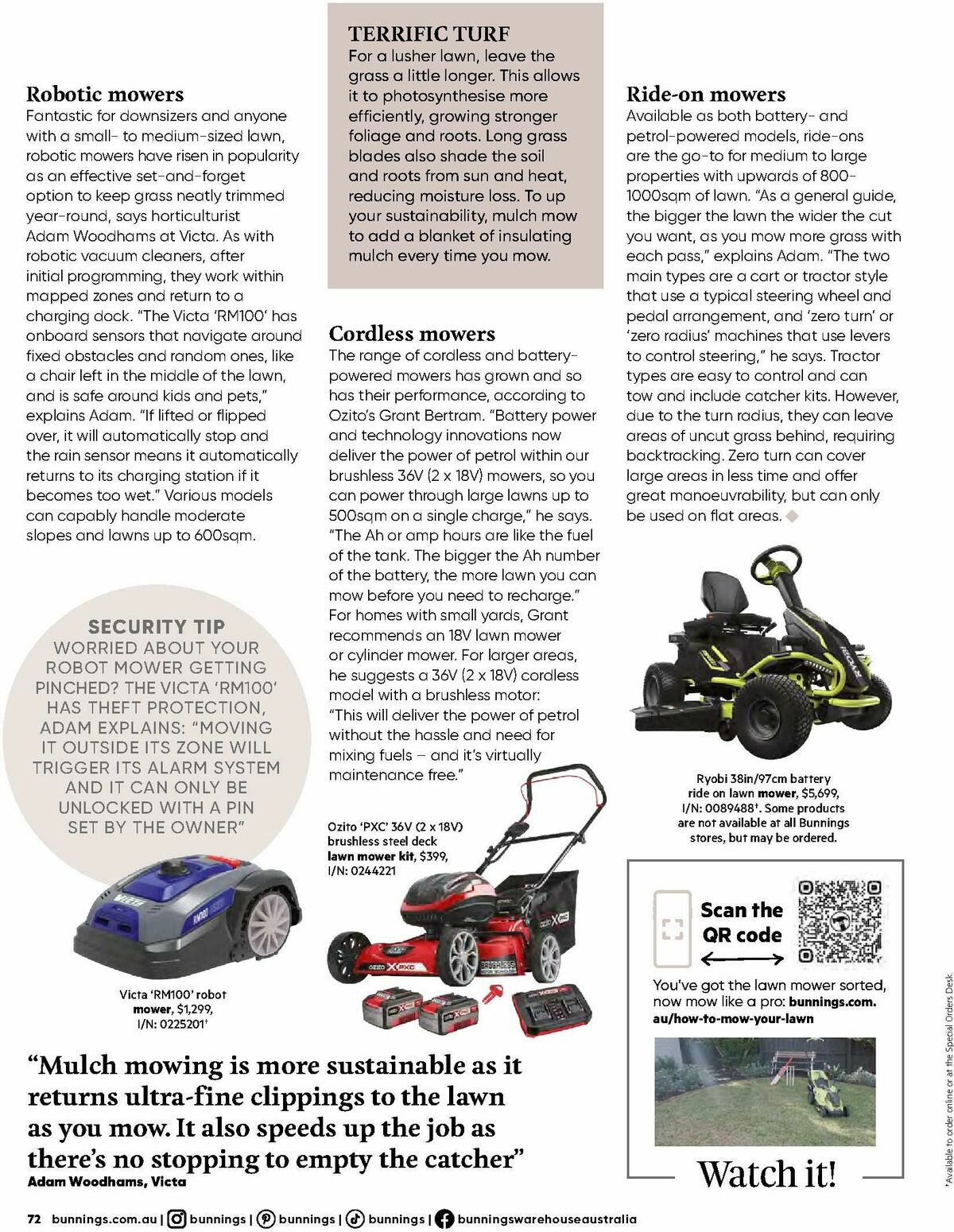 Bunnings Warehouse Magazine September Catalogues from 1 September