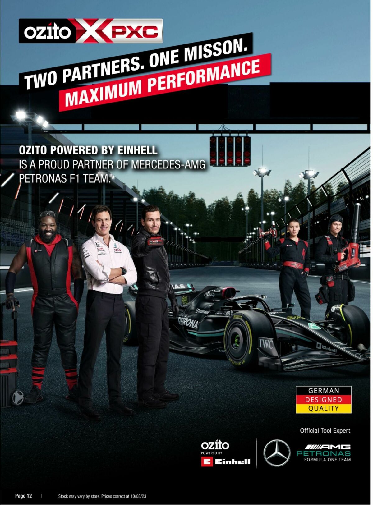 Bunnings Warehouse Ozito Catalogues from 28 August