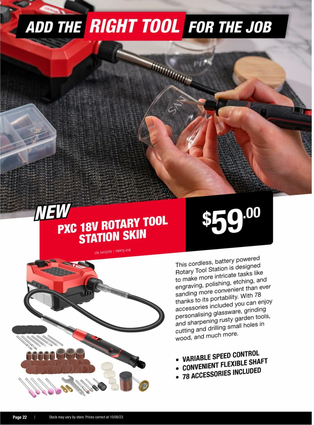 Bunnings Warehouse Ozito Catalogues from 28 August