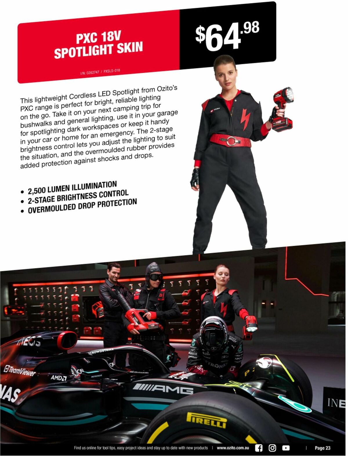 Bunnings Warehouse Ozito Catalogues from 28 August