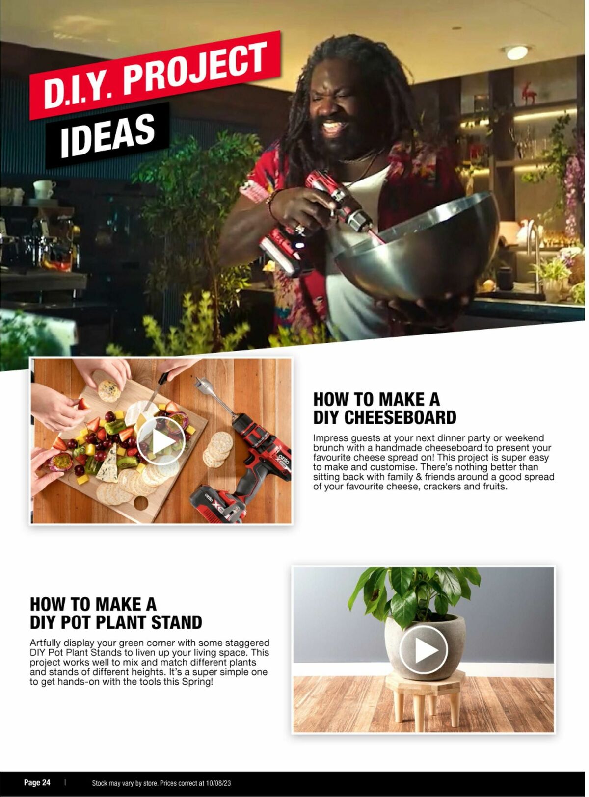 Bunnings Warehouse Ozito Catalogues from 28 August