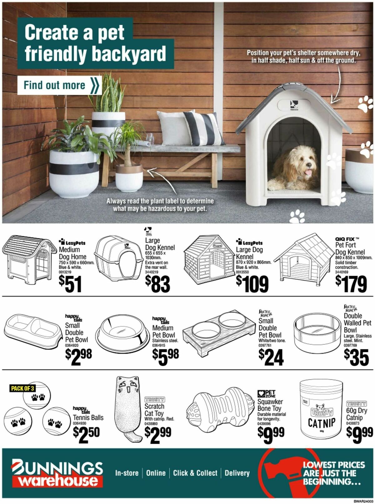 Bunnings Warehouse Catalogues from 4 September