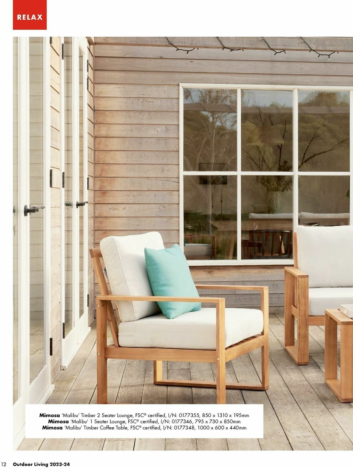 Bunnings Warehouse Outdoor Living Range Catalogues from 7 September