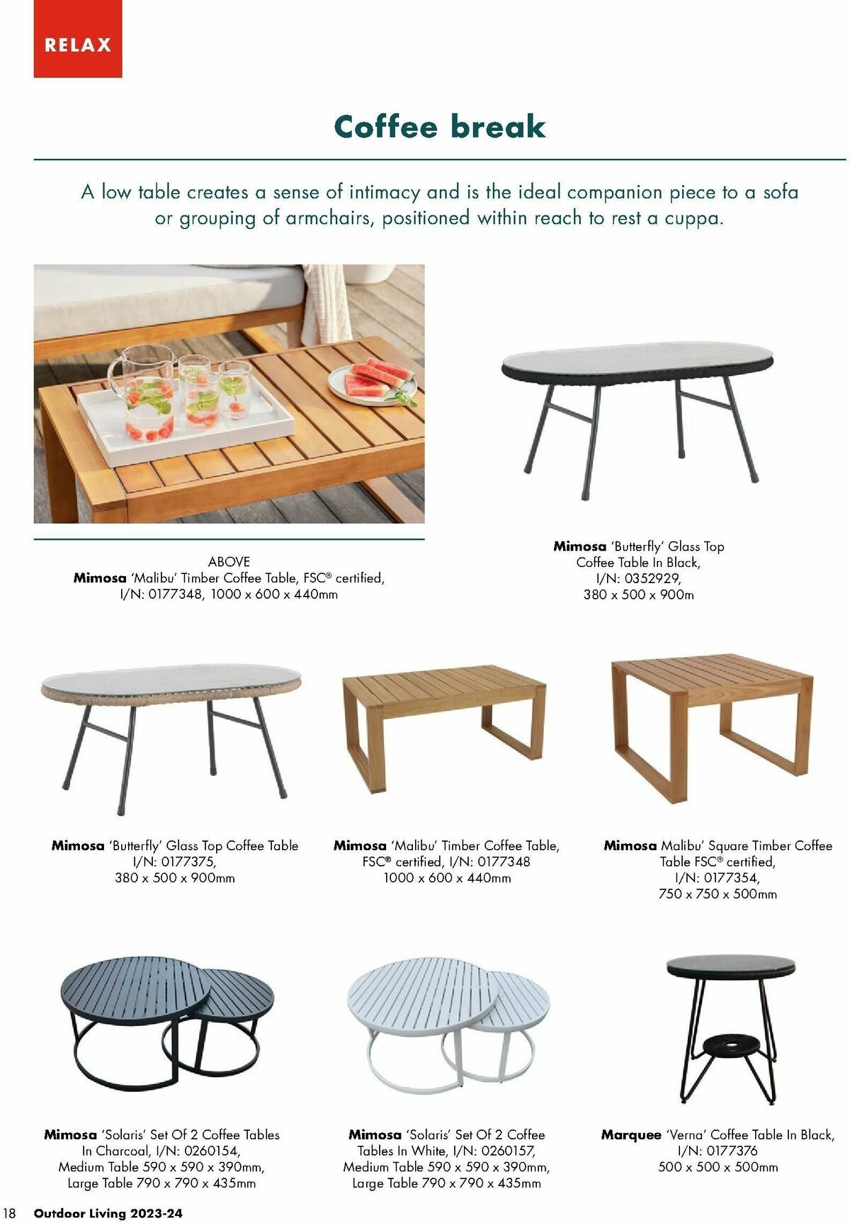 Bunnings Warehouse Outdoor Living Range Catalogues from 7 September