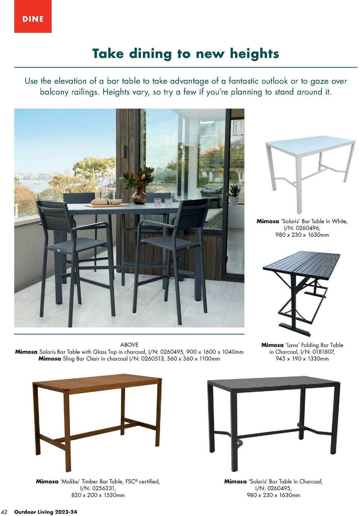 Bunnings Warehouse Outdoor Living Range Catalogues from 7 September