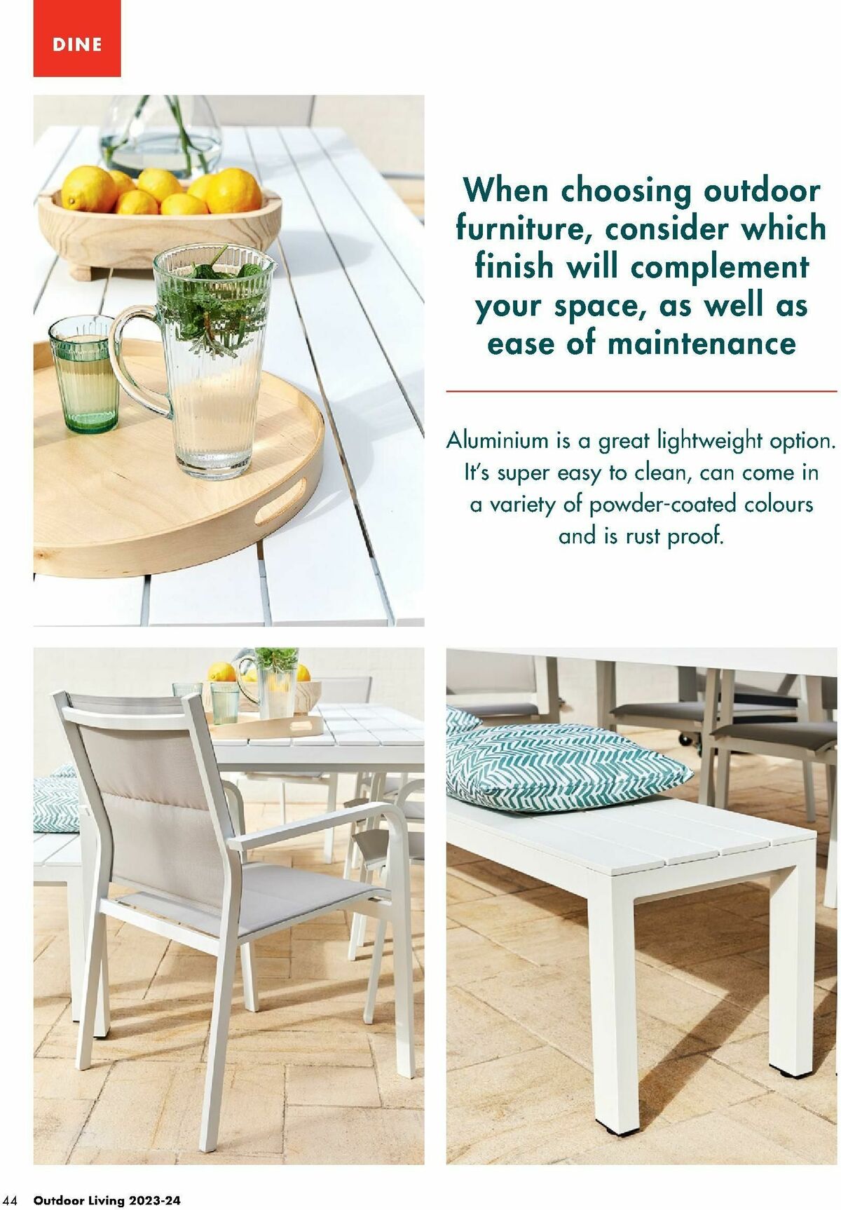 Bunnings Warehouse Outdoor Living Range Catalogues from 7 September