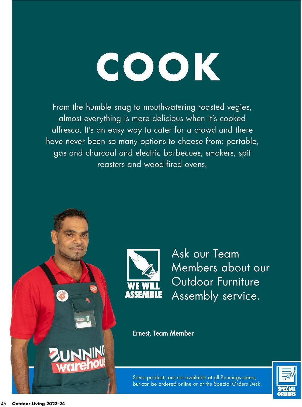 Bunnings Warehouse Outdoor Living Range Catalogues from 7 September