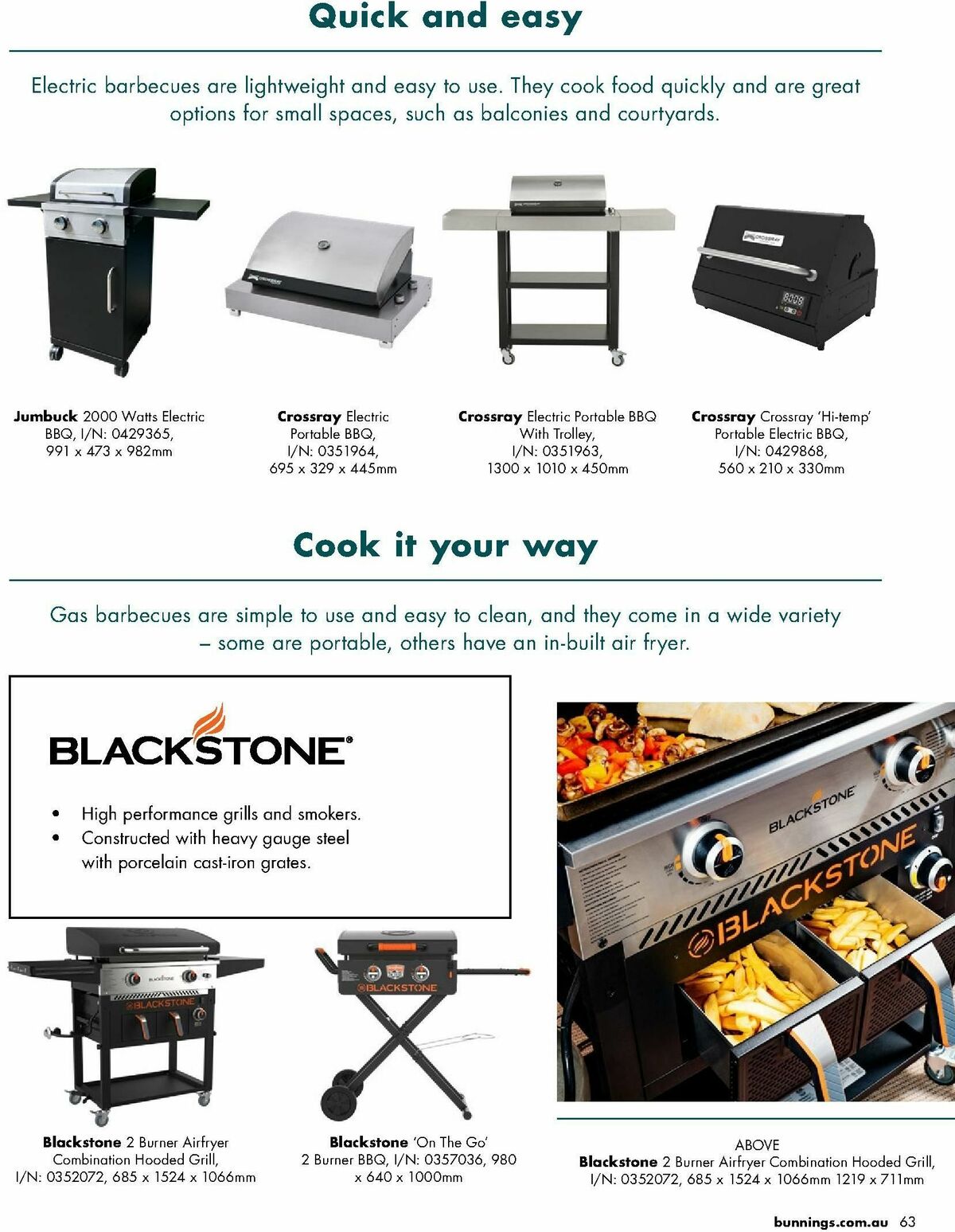 Bunnings Warehouse Outdoor Living Range Catalogues from 7 September