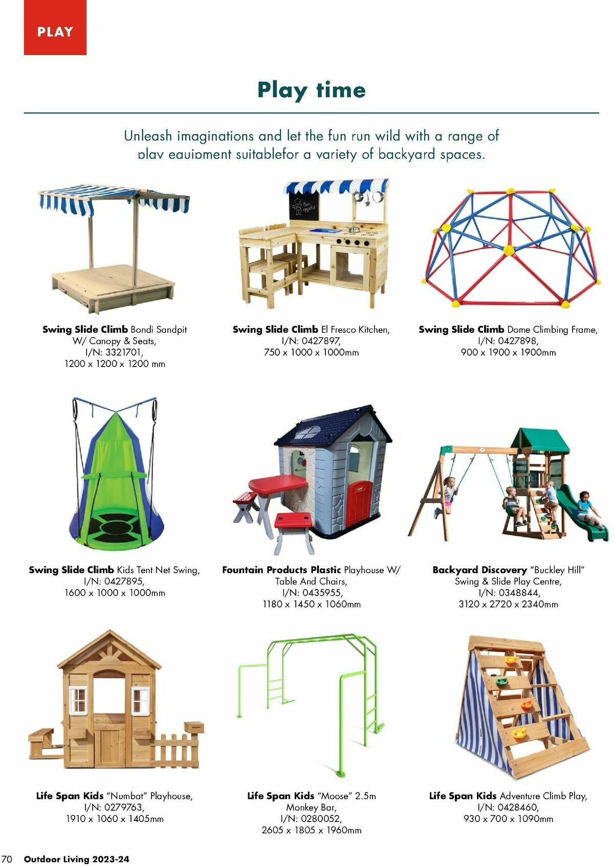 Bunnings Warehouse Outdoor Living Range Catalogues from 7 September