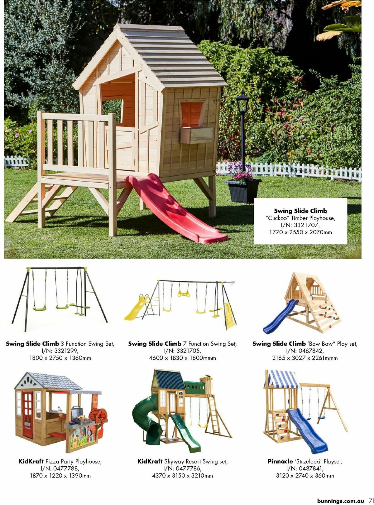 Bunnings Warehouse Outdoor Living Range Catalogues from 7 September