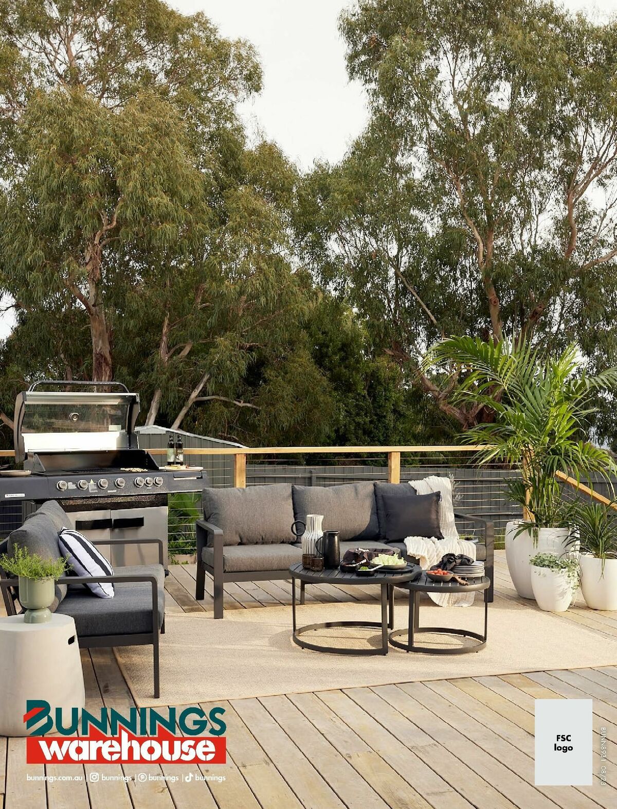 Bunnings Warehouse Outdoor Living Range Catalogues from 7 September