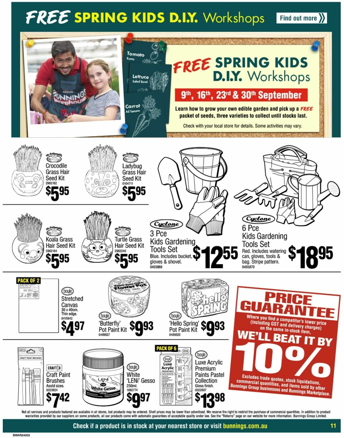 Bunnings Warehouse Catalogues from 18 September