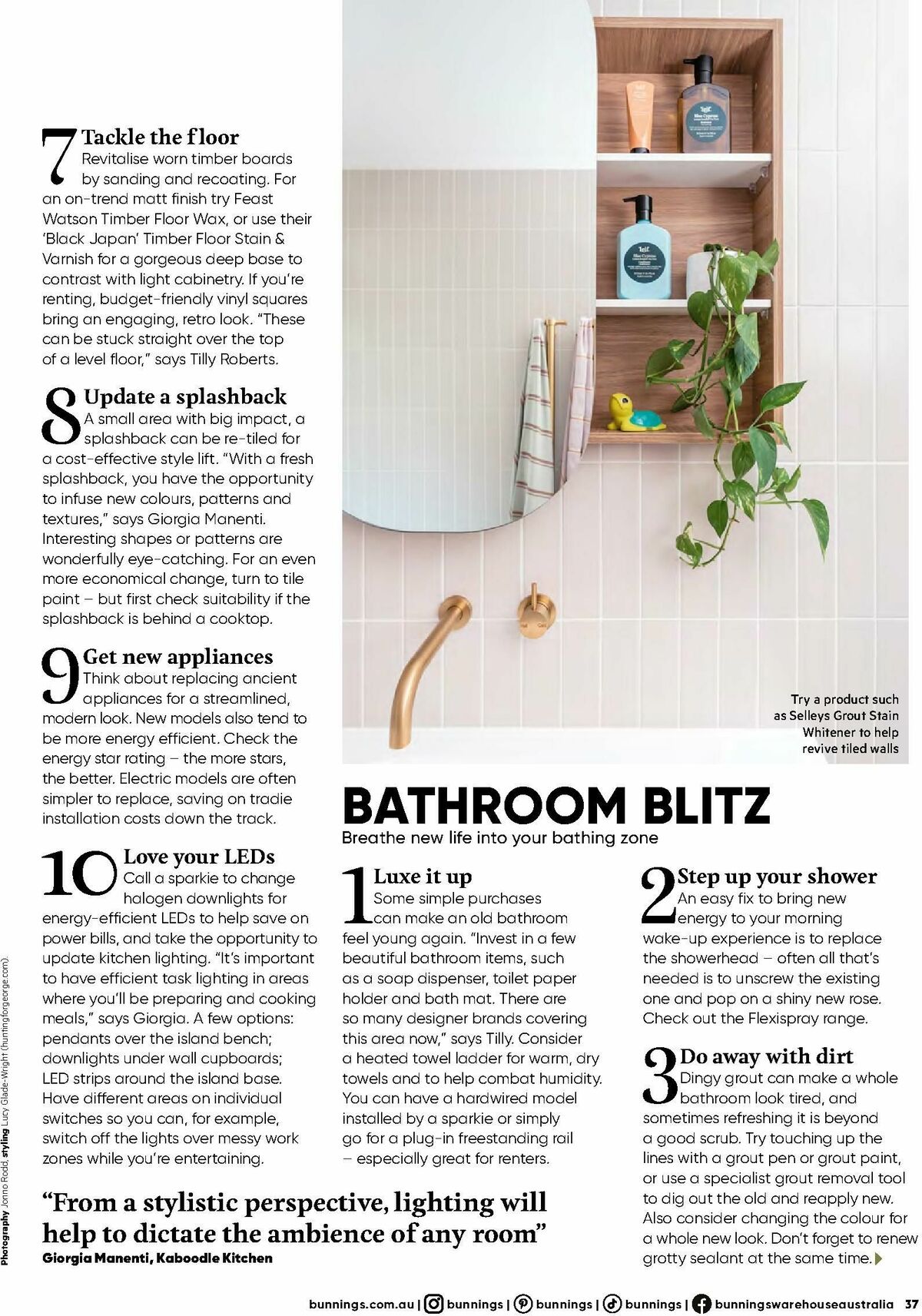 Bunnings Warehouse Magazine October Catalogues from 1 October