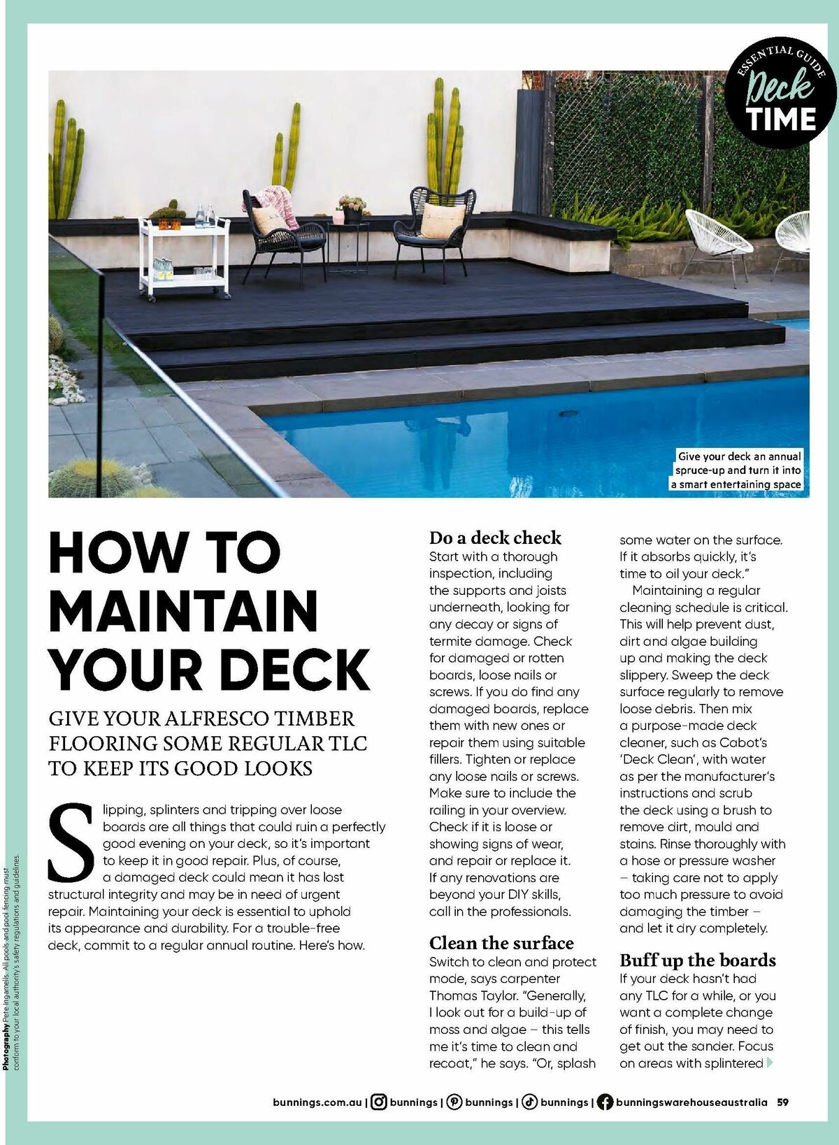 Bunnings Warehouse Magazine October Catalogues from 1 October