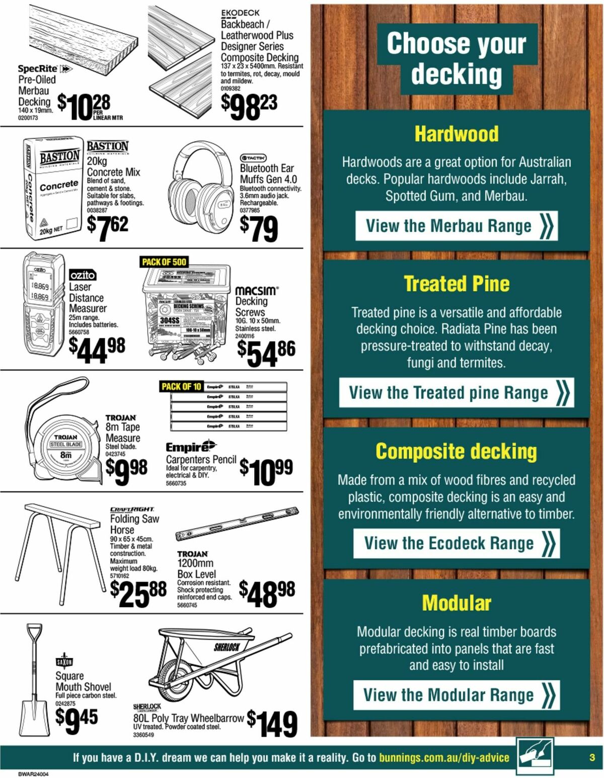 Bunnings Warehouse Catalogues from 17 October