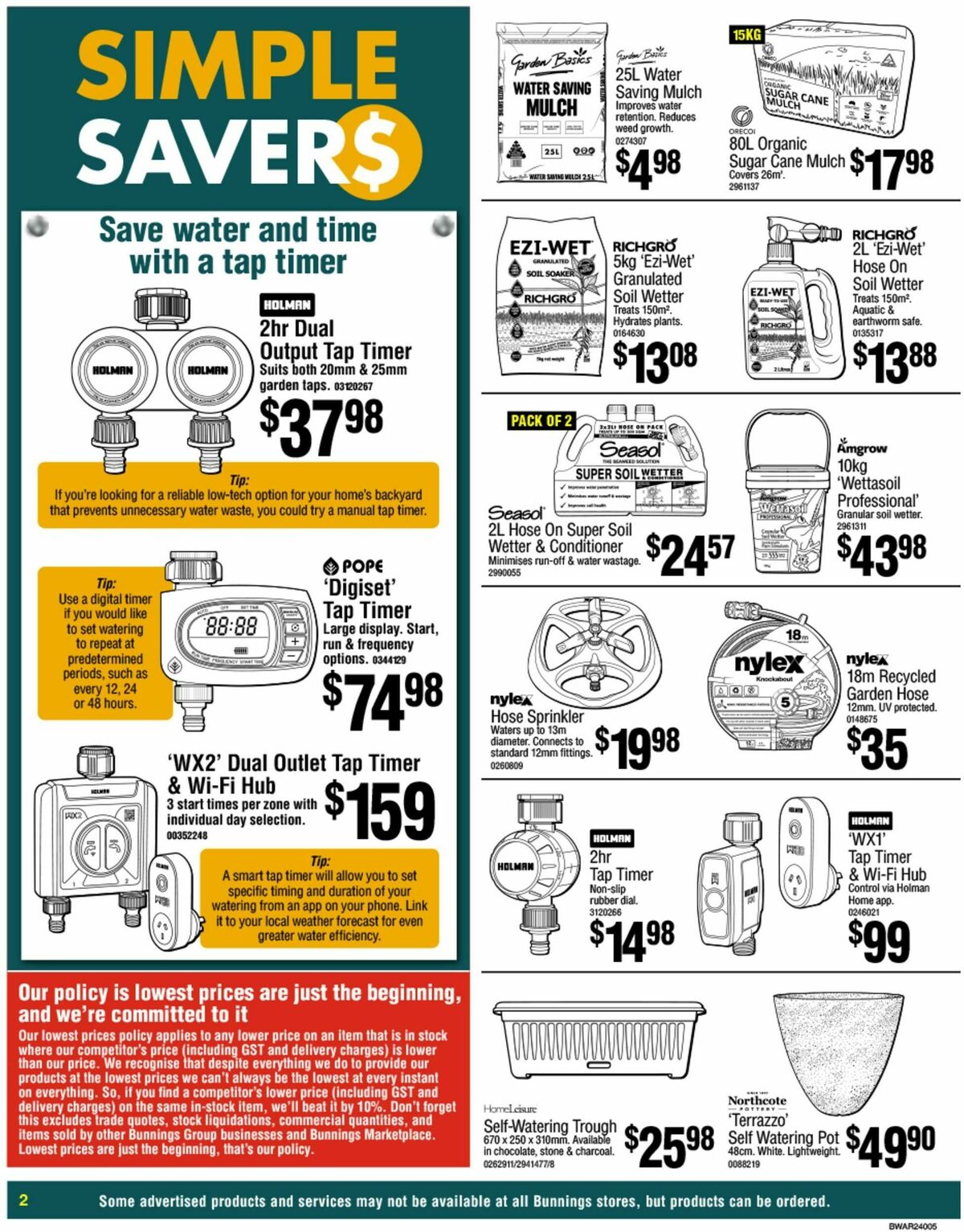 Bunnings Warehouse Catalogues from 31 October