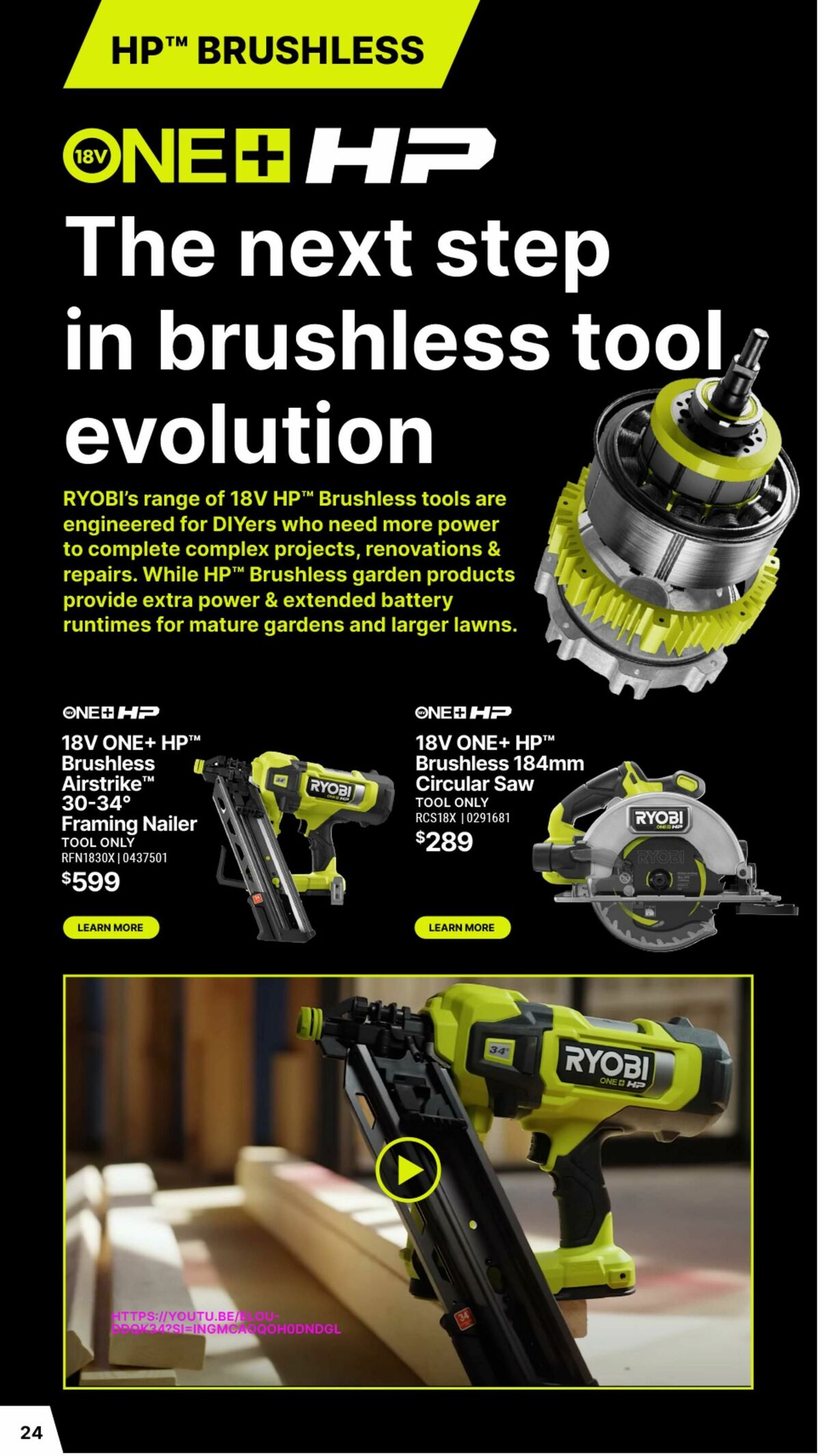 Bunnings Warehouse Christmas Made By Ryobi One+ Catalogues from 19 November