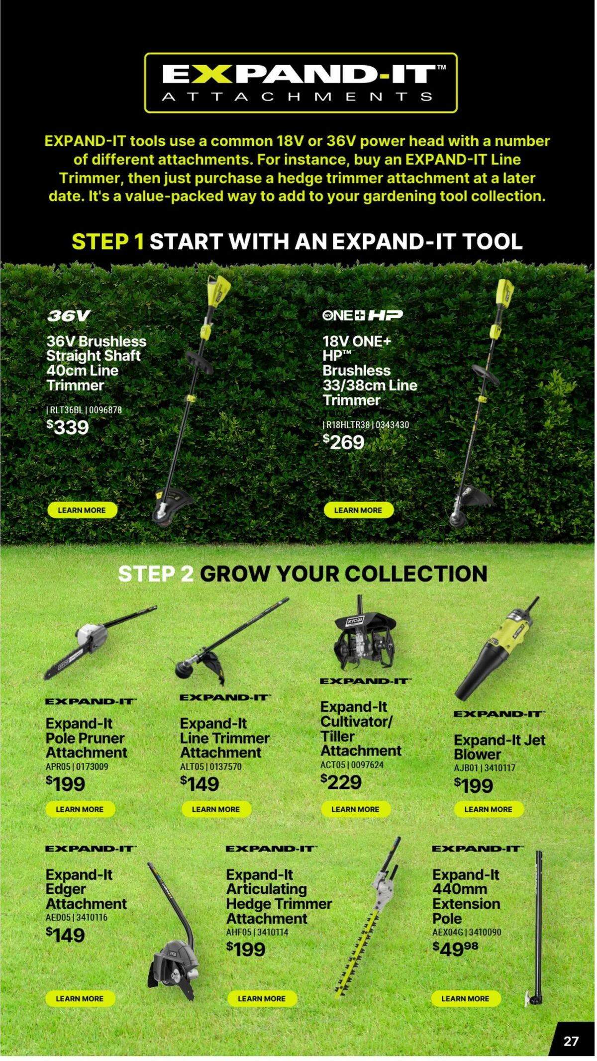 Bunnings Warehouse Christmas Made By Ryobi One+ Catalogues from 19 November