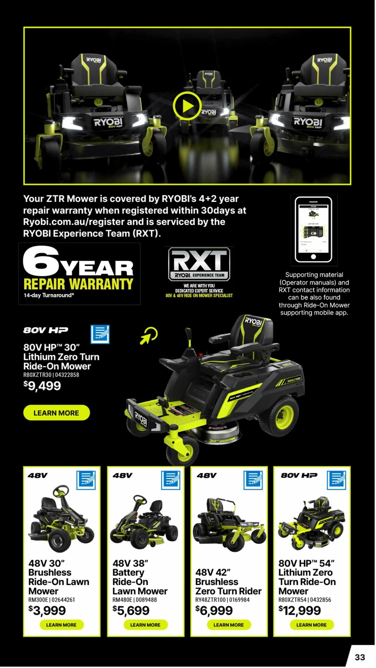 Bunnings Warehouse Christmas Made By Ryobi One+ Catalogues from 19 November