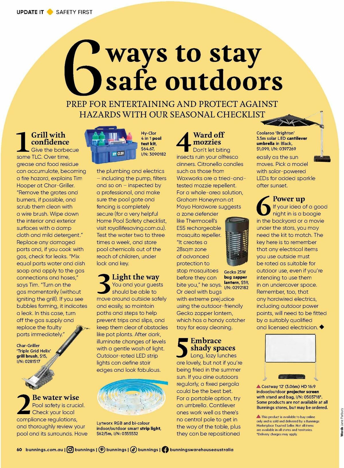 Bunnings Warehouse Magazine December Catalogues from 1 December