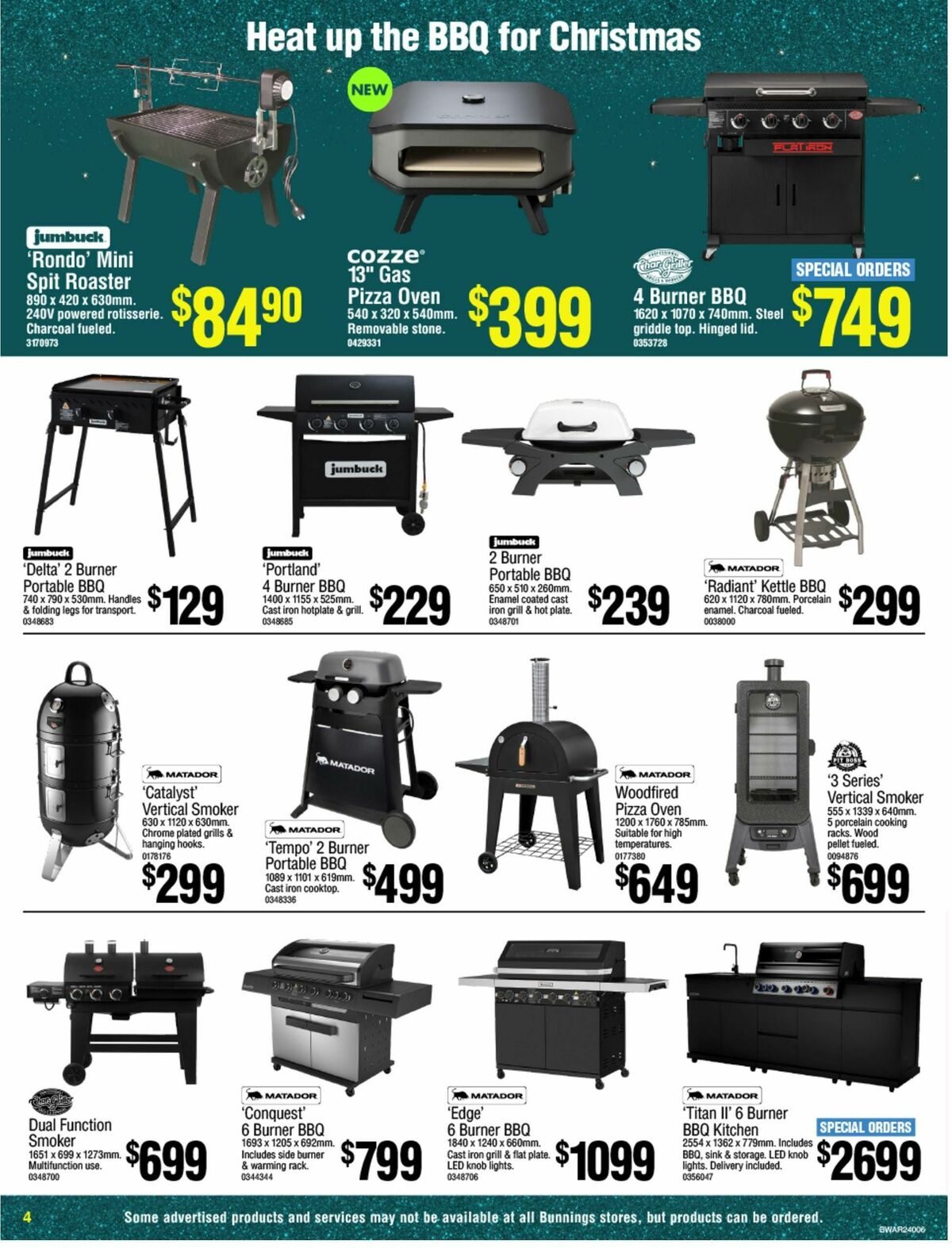 Bunnings Warehouse Catalogues from 5 December