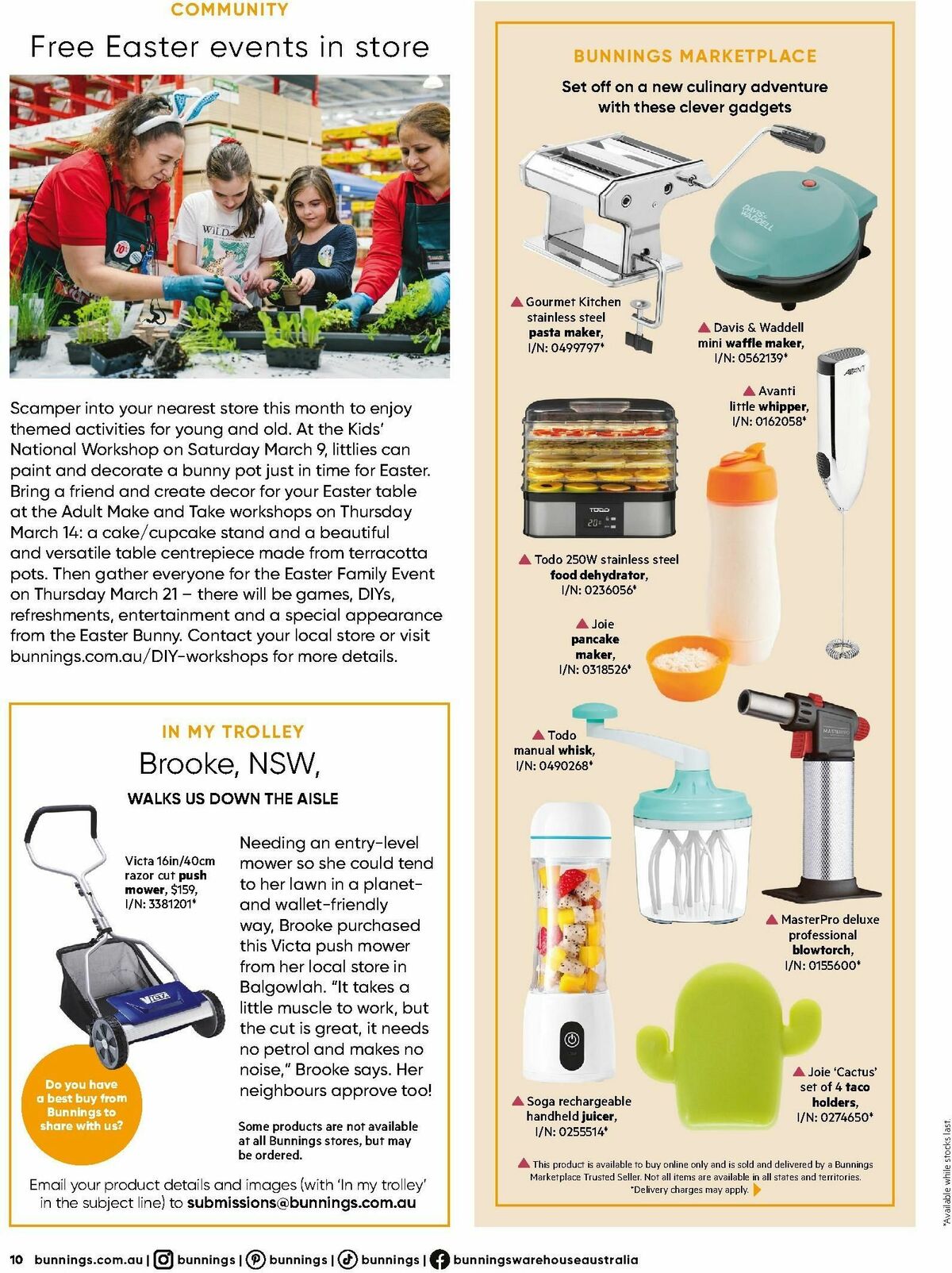 Bunnings Warehouse Magazine March Catalogues from 1 March