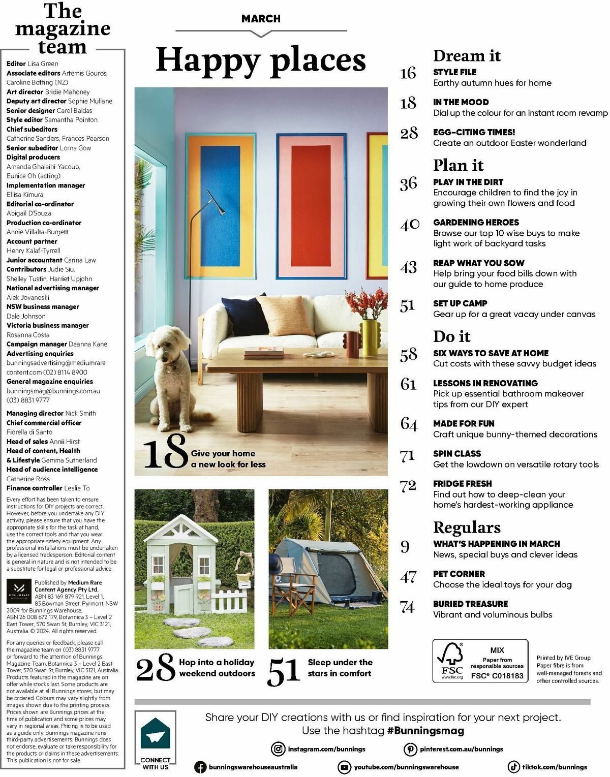 Bunnings Warehouse Magazine March Catalogues from 1 March