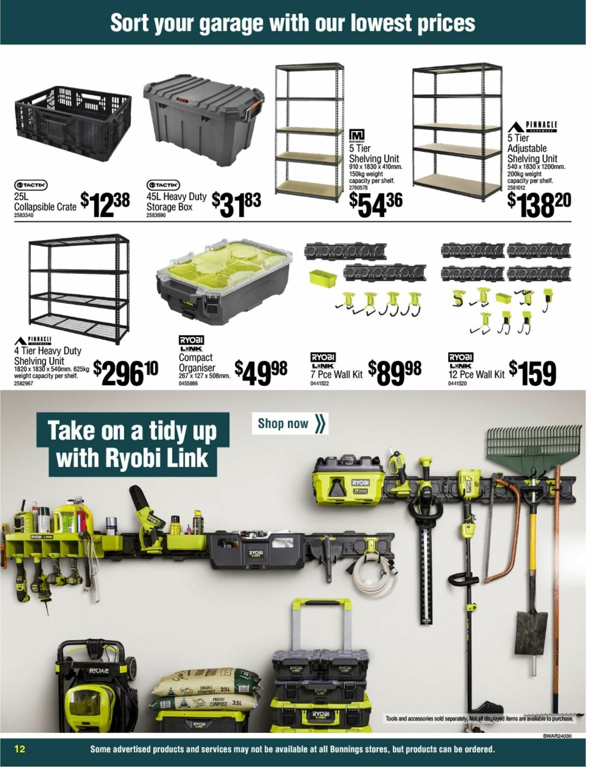 Bunnings Warehouse Catalogues from 3 April